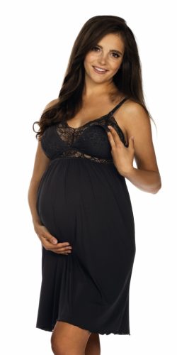 Camicia da notte gravidanza e allattamento taglie comode XXL