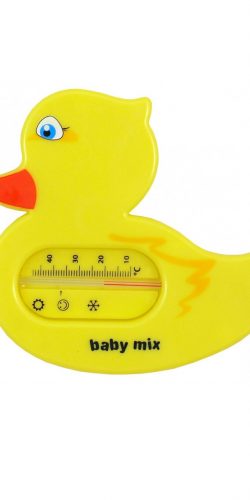 Termometro per il bagnetto del neonato senza mercurio paperella